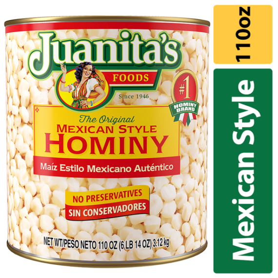 Juanita's Canned Hominy