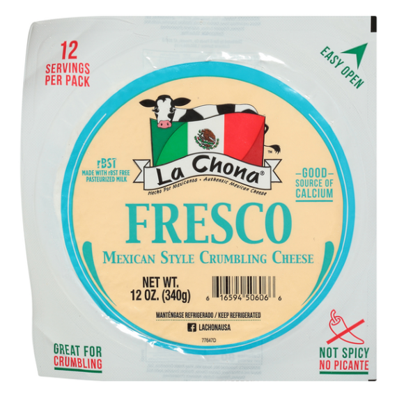La Chona Cheese Crumbling Fresco Mexican Style
