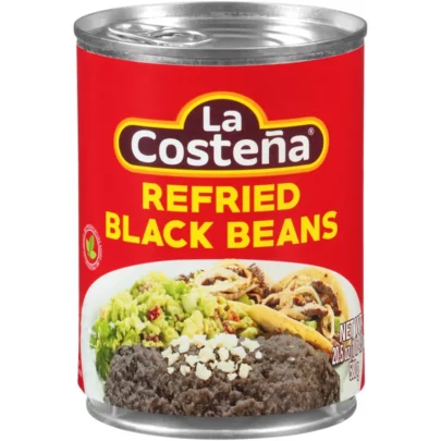 La Costena Refried Black Beans