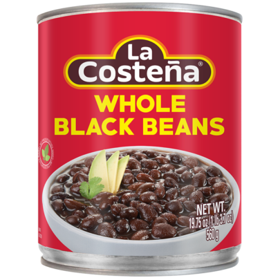 La Costena Whole Black Beans