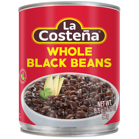 La Costena Whole Black Beans