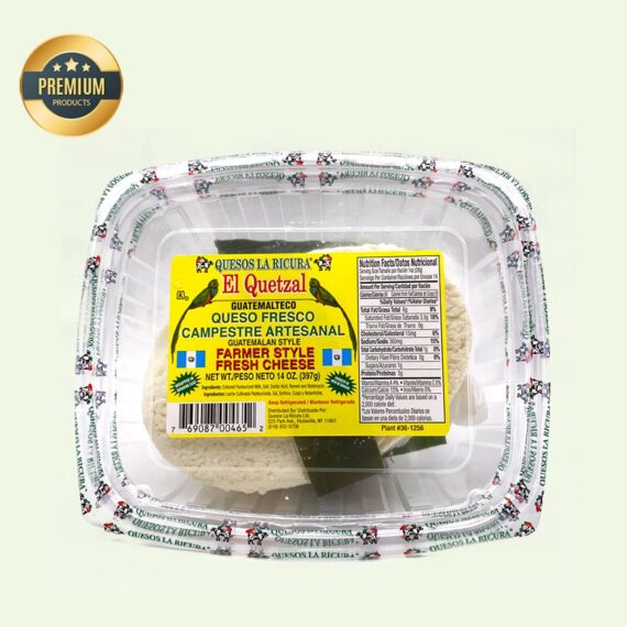 Queso Fresco Campestre Artesanal El Quetzal